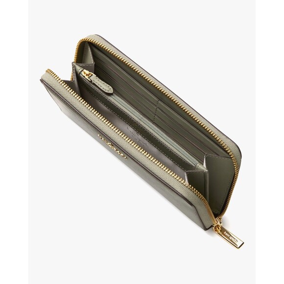 New Kate Spade Madison Saffiano Leather Large Continental Wallet Dusky Pine - Picture 3 of 3